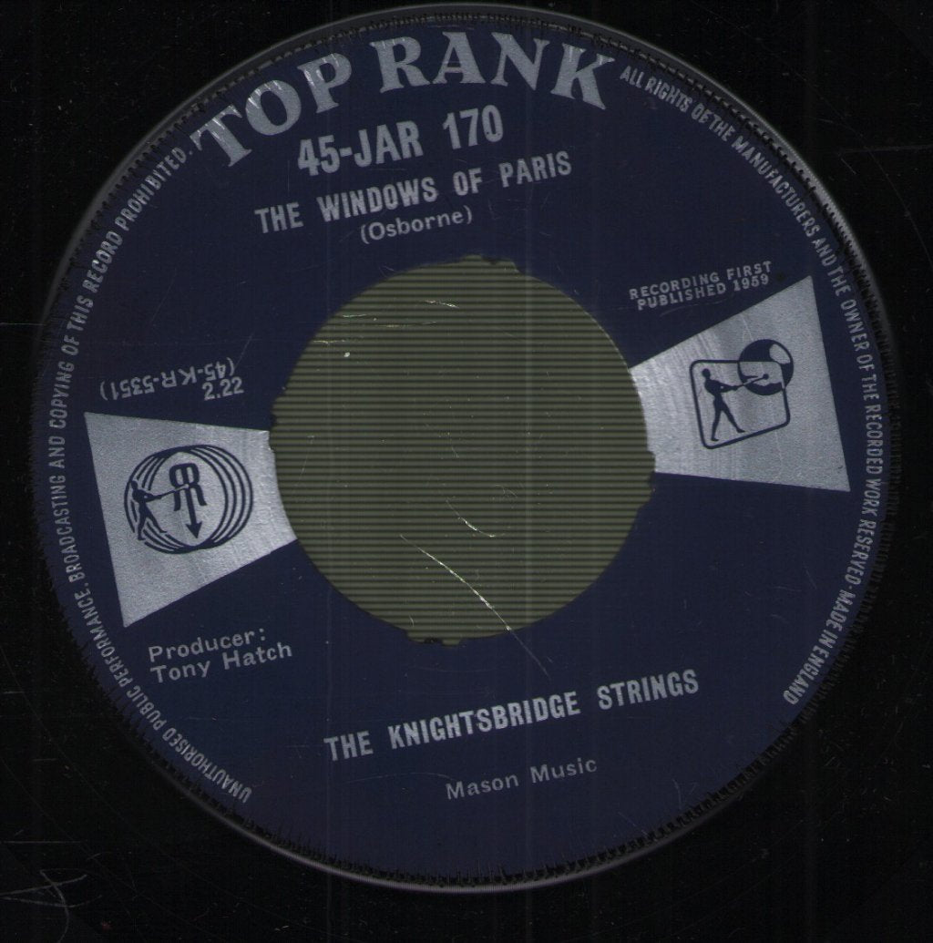 Knightsbridge Strings - Cry - 7 Inch