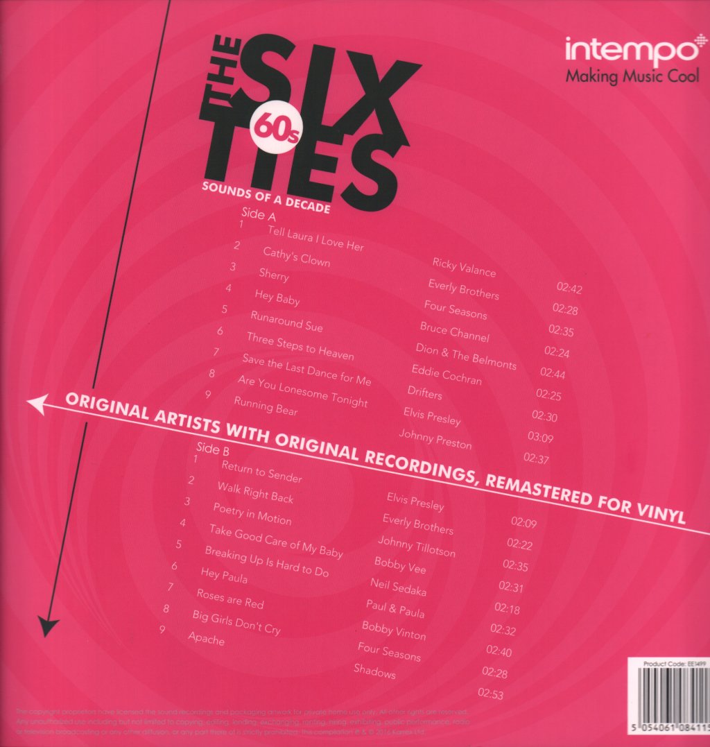 Various Artists - Sixties Sounds Of A Decade - Lp