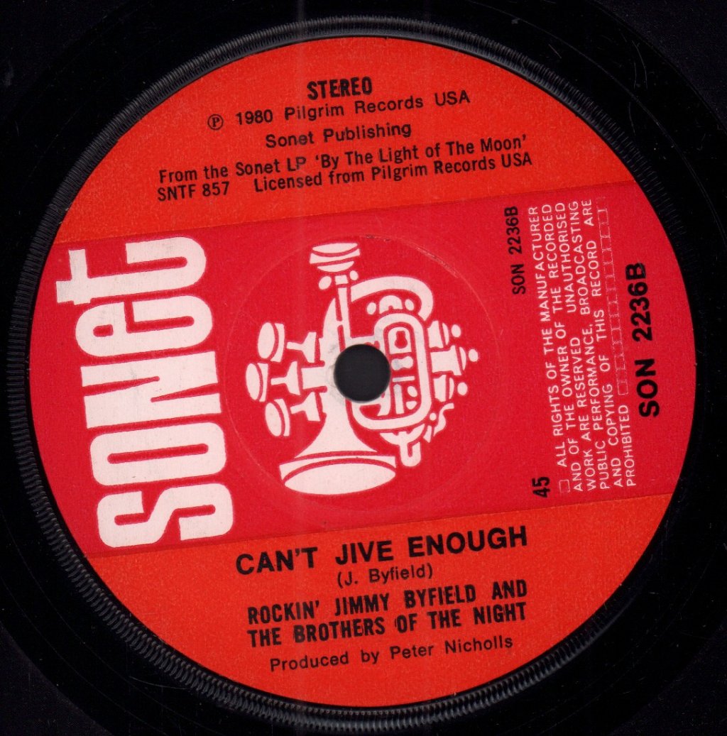 Rockin' Jimmy Byfield And The Brothers Of The Night - Raging Storm - 7 Inch