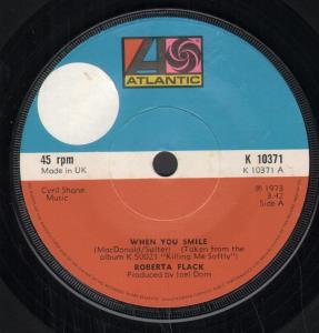 Roberta Flack - When You Smile - 7 Inch