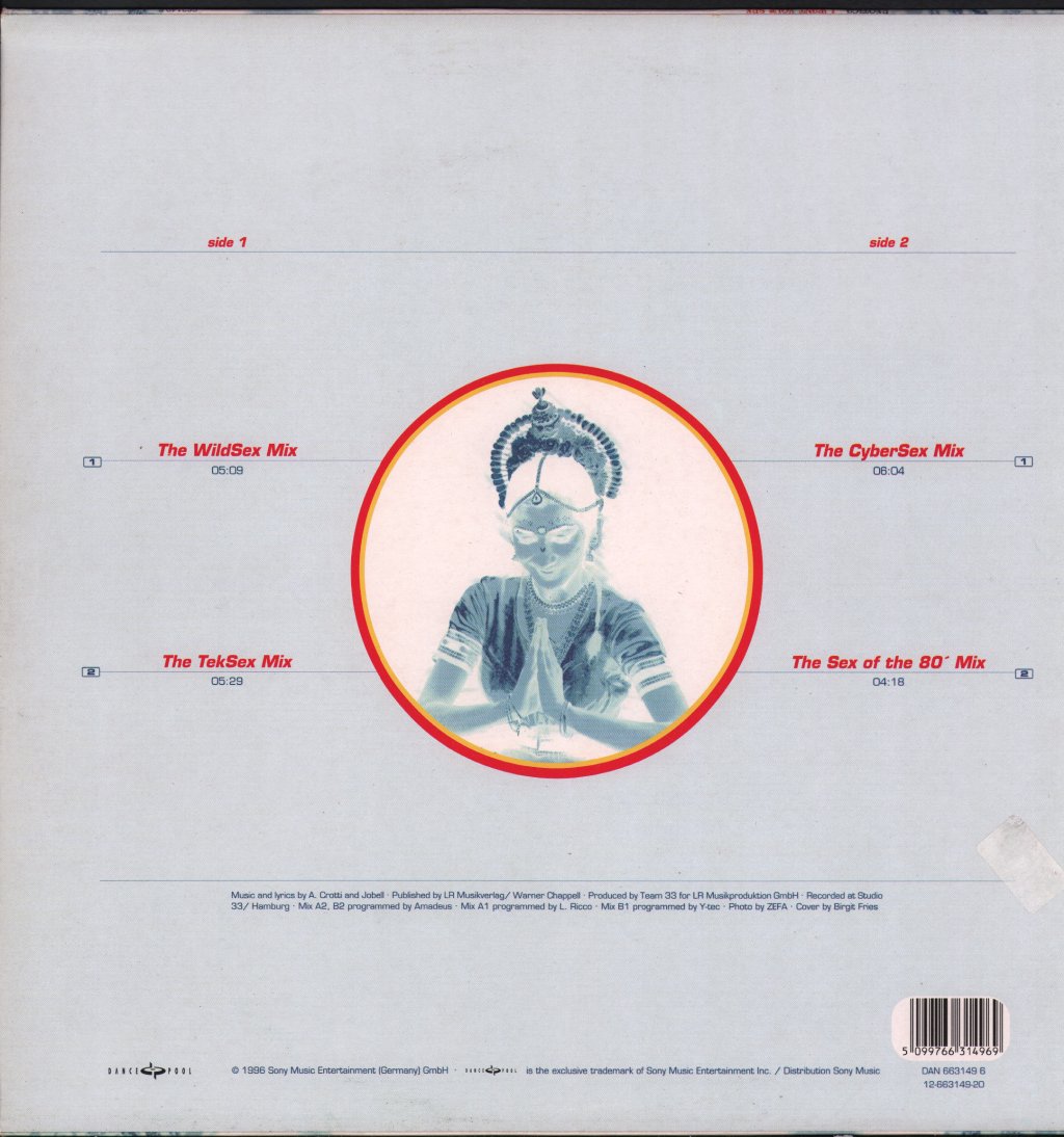 Exotica - I Want Your Sex - 12 Inch