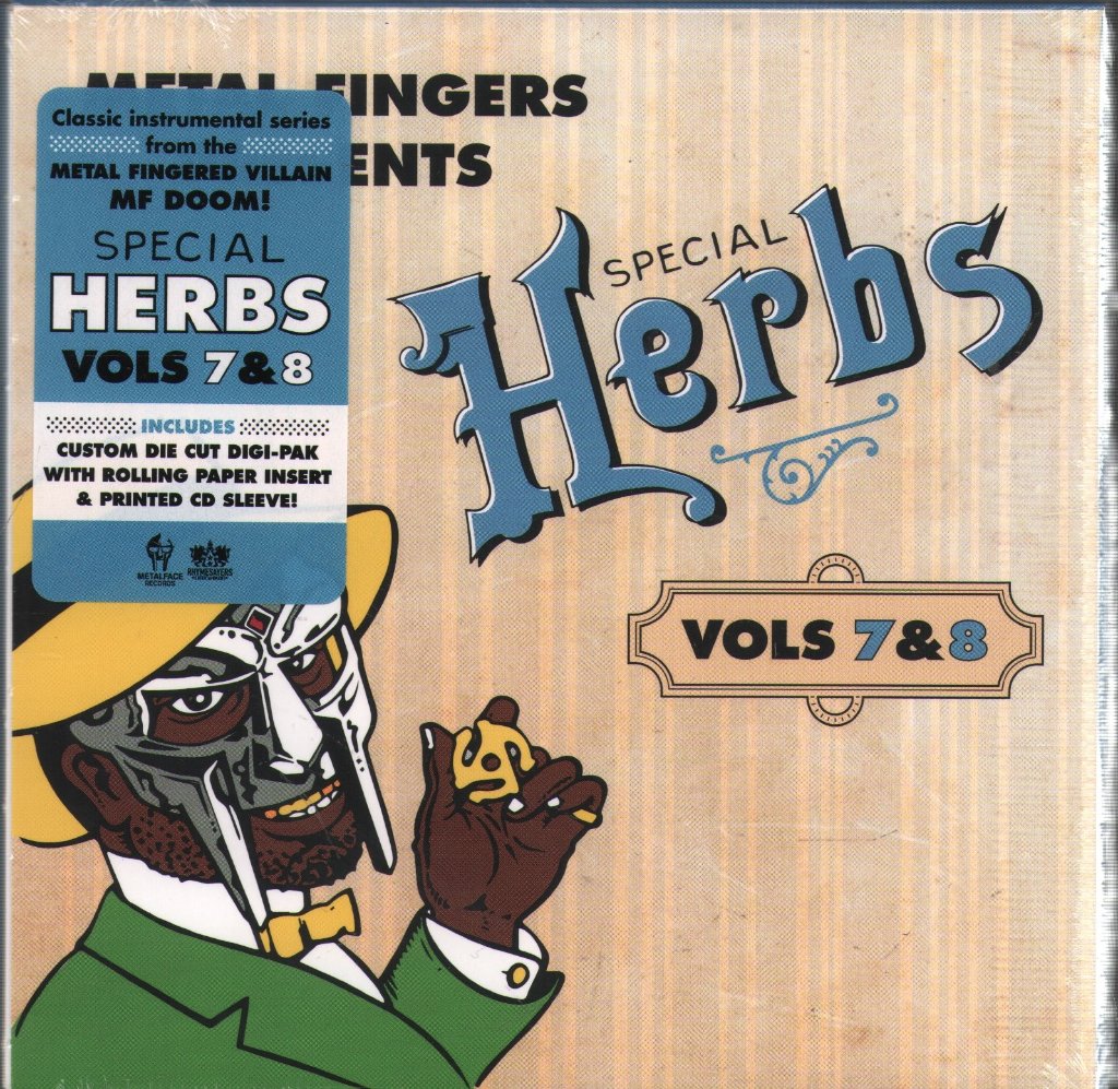 MF DOOM - Metal Fingers Presents: Special Herbs Vol. 7 & 8 - Cd