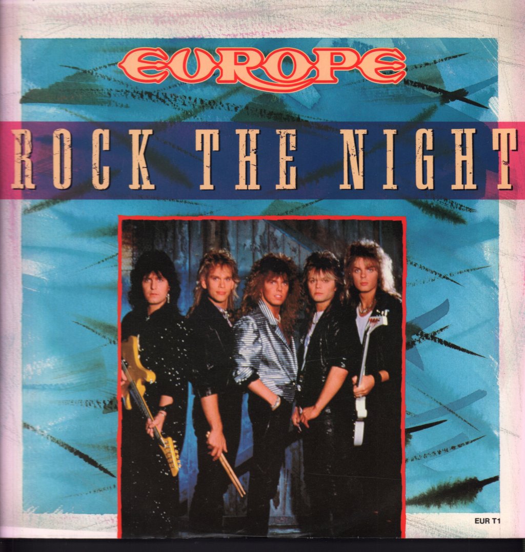 Europe - Rock The Night - 12 Inch