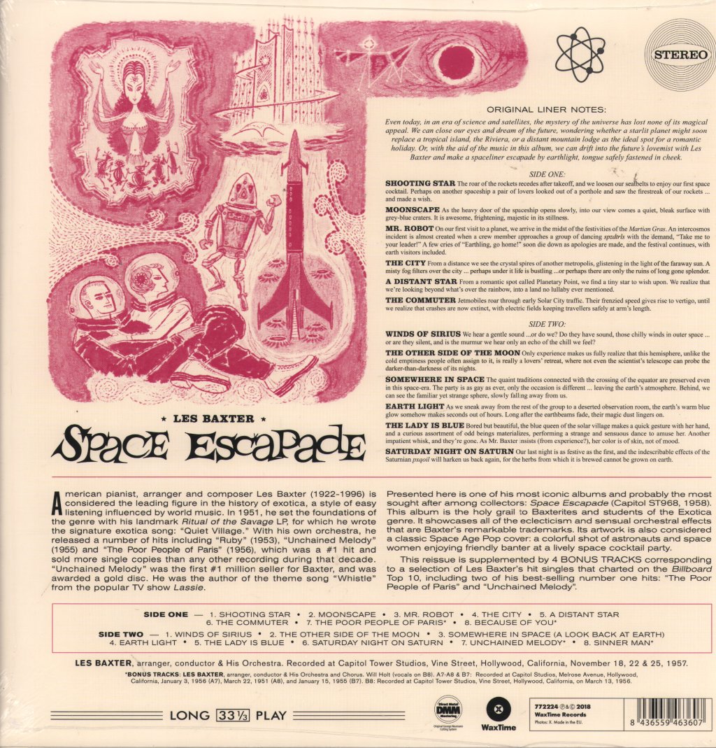 Les Baxter - Space Escapade - Lp