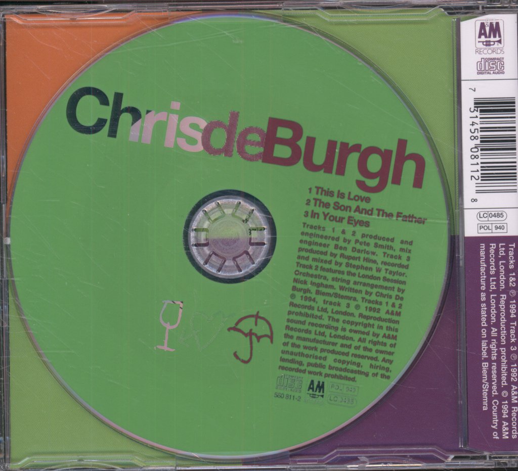 Chris De Burgh - This Is Love - Cd