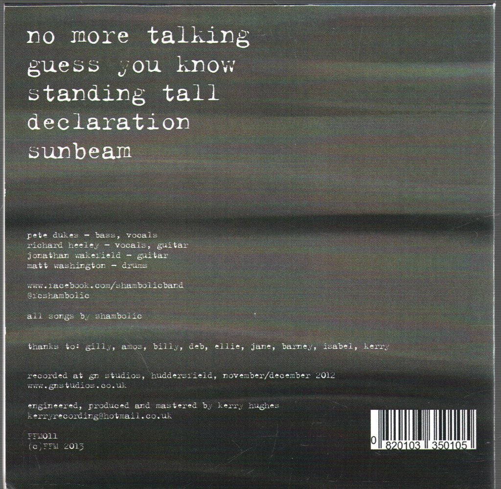 Shambolic - Twisting On The Line - Cd