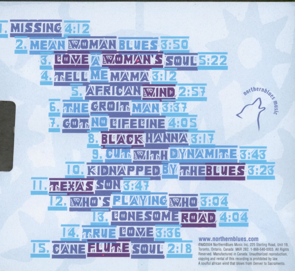 Dan Treanor And Frankie Lee - African WInd - Cd