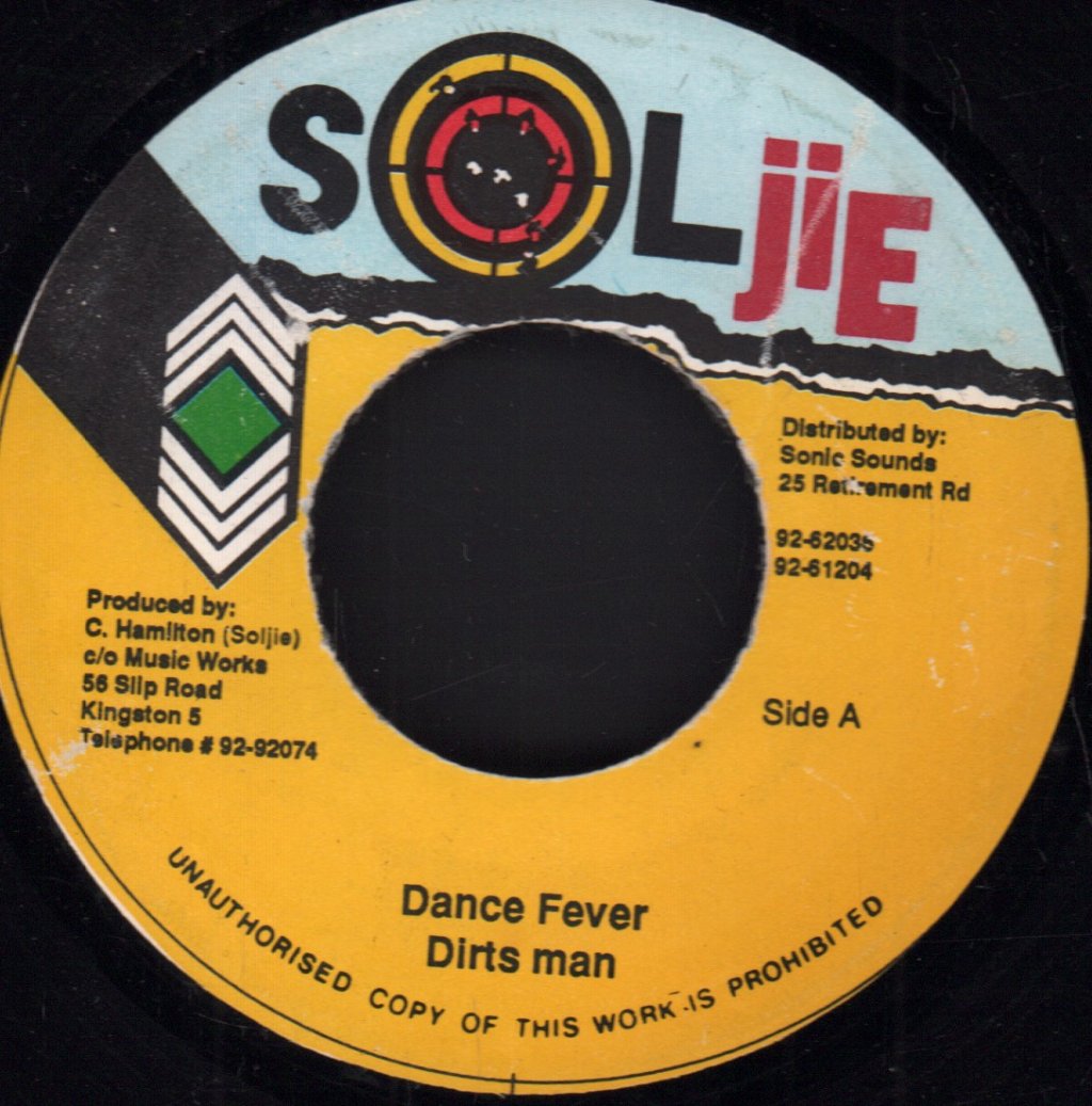 Dirtsman - Dance Fever - 7 Inch