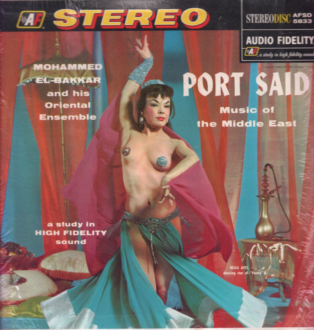 Mohammed El-Bakkar & His Oriental Ensemble - Port Said - Music Of The Middle East - Lp