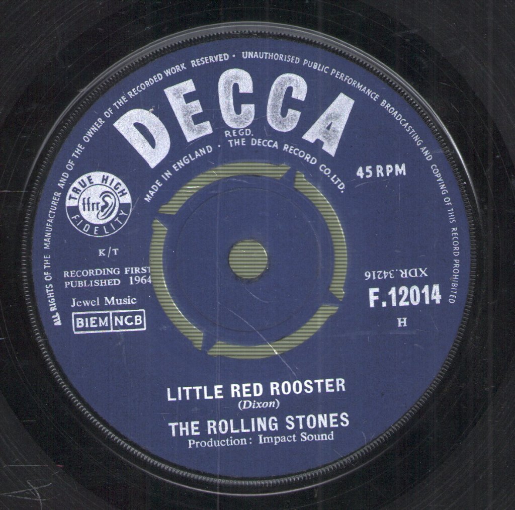 Rolling Stones - Little Red Rooster - 7 Inch