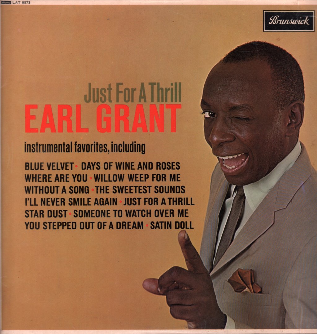 Earl Grant - Just For A Thrill - Lp