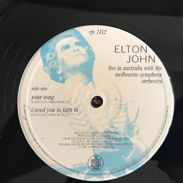 Elton John - Your Song - 12 Inch