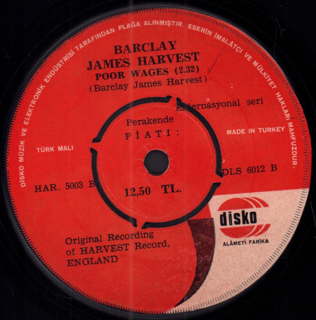 Barclay James Harvest - Brother Thrush - 7 Inch