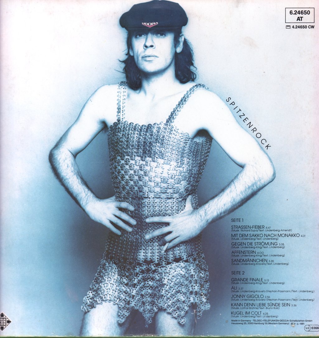 Udo Lindenberg And Das Panik Orchestra - Udopia - Lp