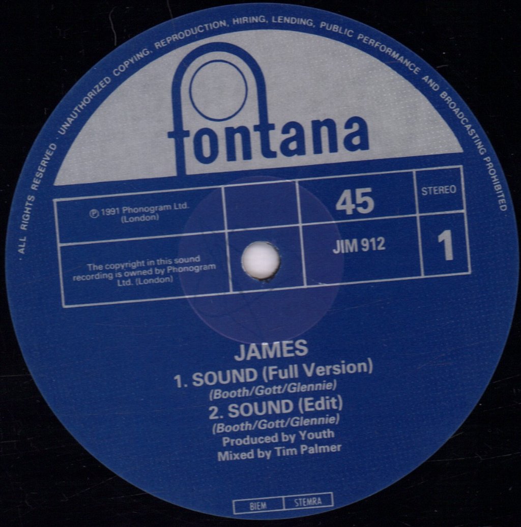 James - Sound - 12 Inch