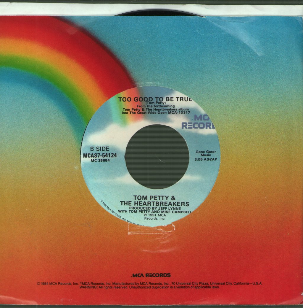 Tom Petty And The Heartbreakers - Learning To Fly - 7 Inch