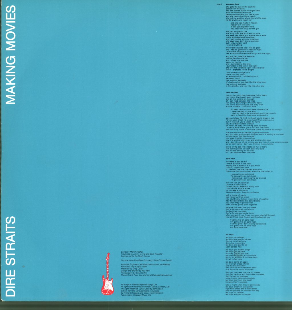 Dire Straits - Making Movies - Lp