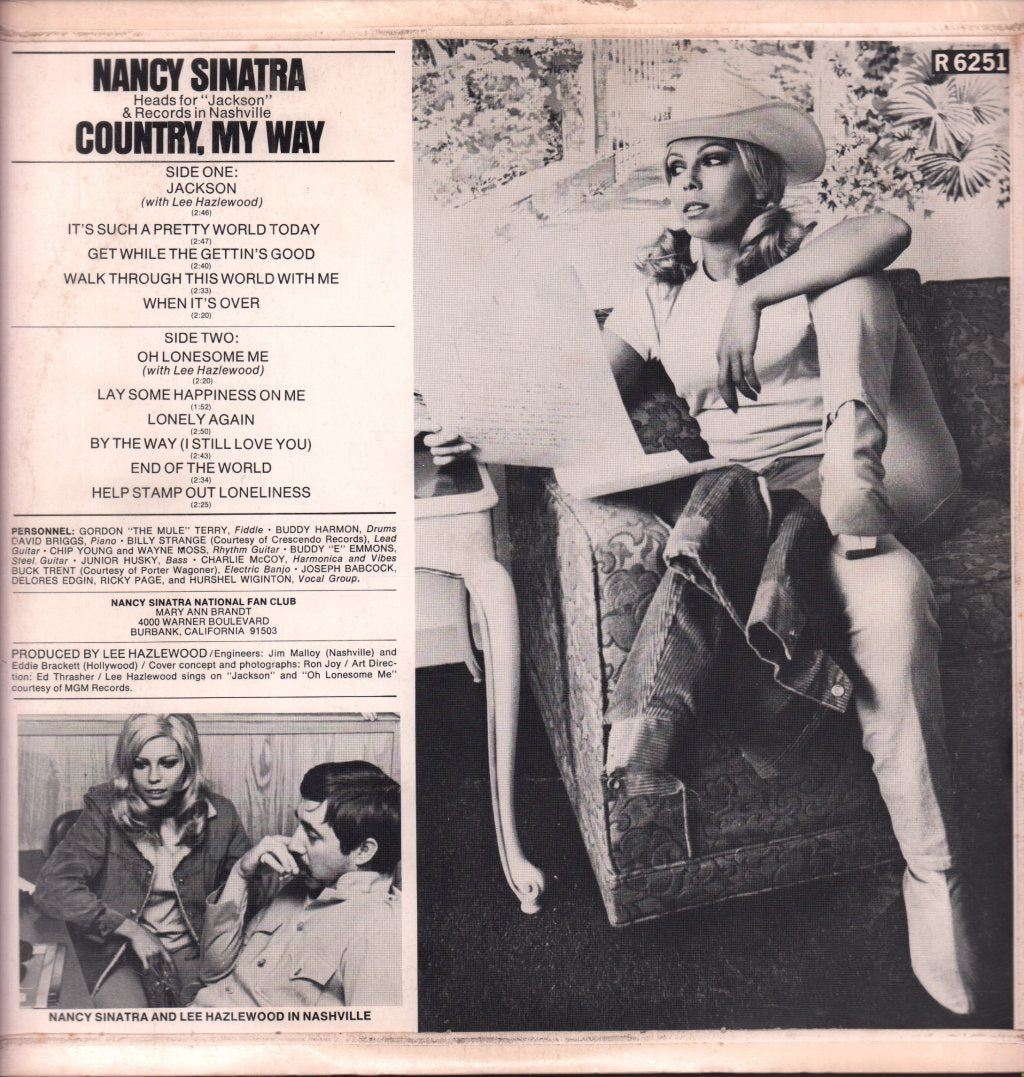 Nancy Sinatra - Country, My Way - Lp