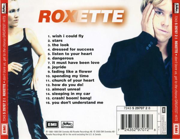 Roxette - Don't Bore Us, Get To The Chorus (Greatest Hits) - Cd