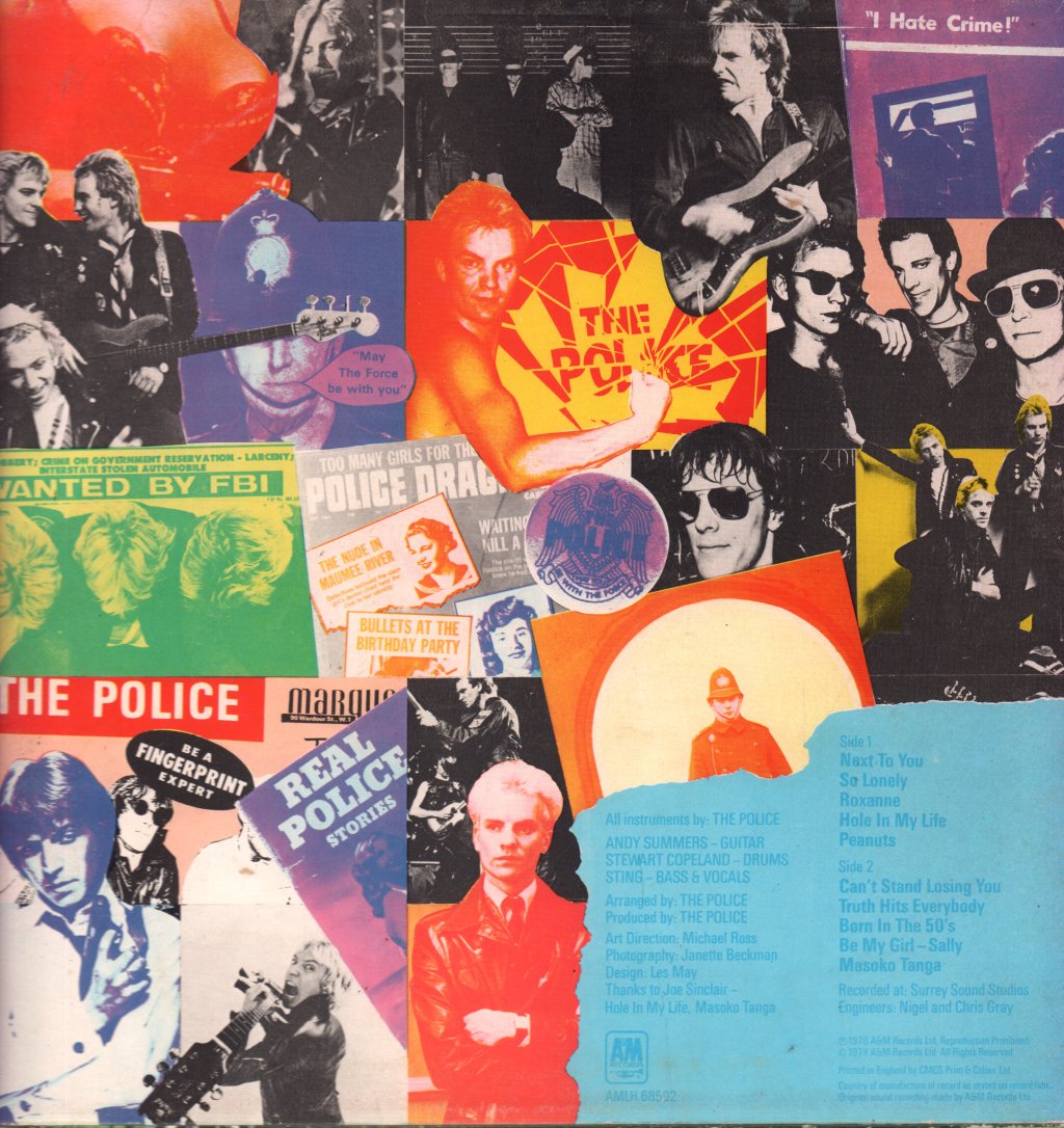 Police - Outlandos D'amour - Lp