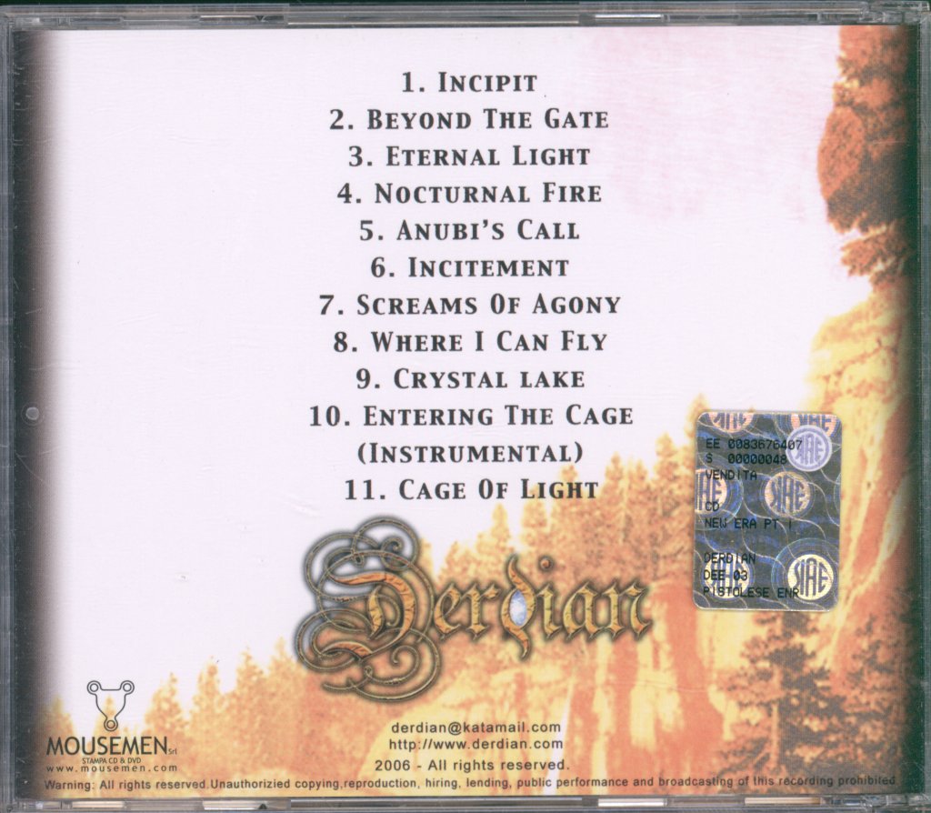 Derdian - New Era Part 1 - Cd