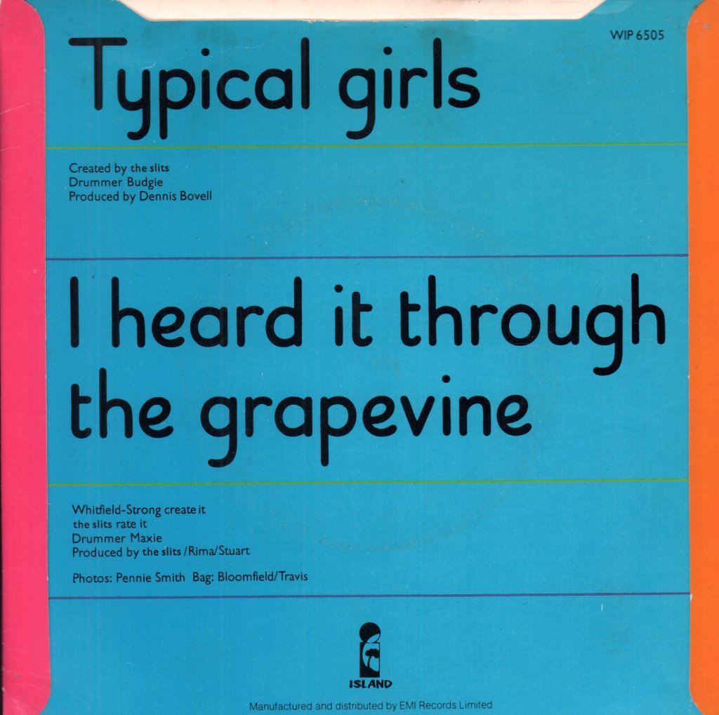 Slits - Typical Girls - 7 Inch