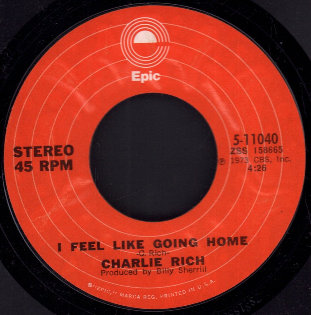 Charlie Rich - Most Beautiful Girl - 7 Inch