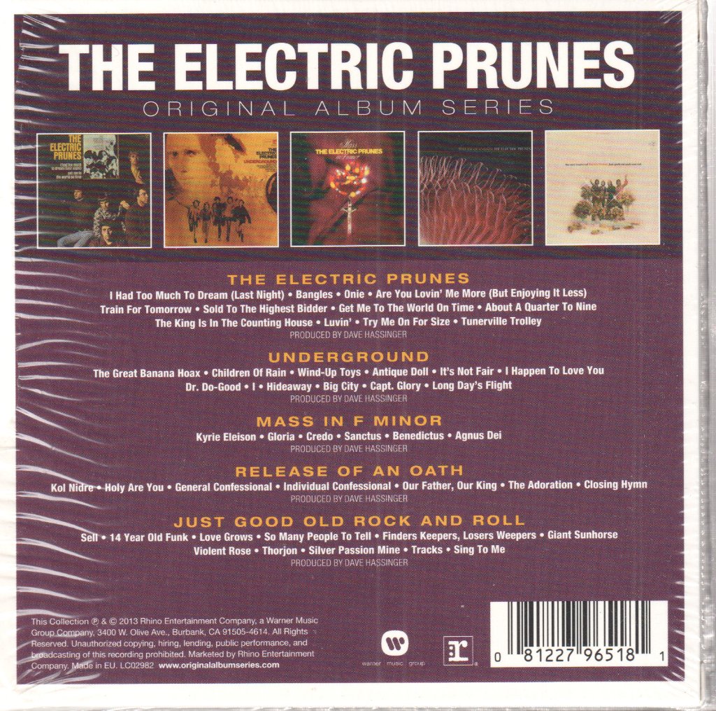 Electric Prunes - Original Album Series - Cd Set