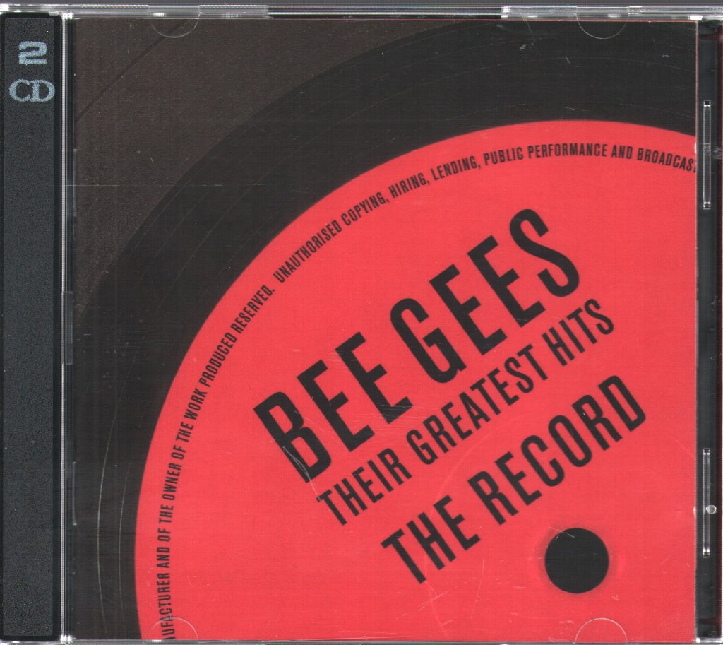 Bee Gees - Their Greatest Hits (The Record) - Double Cd