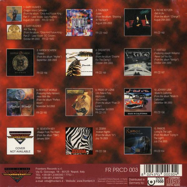 Various Artists - Coming Soon Music On Line Frontiers Records Part 2 - Cd