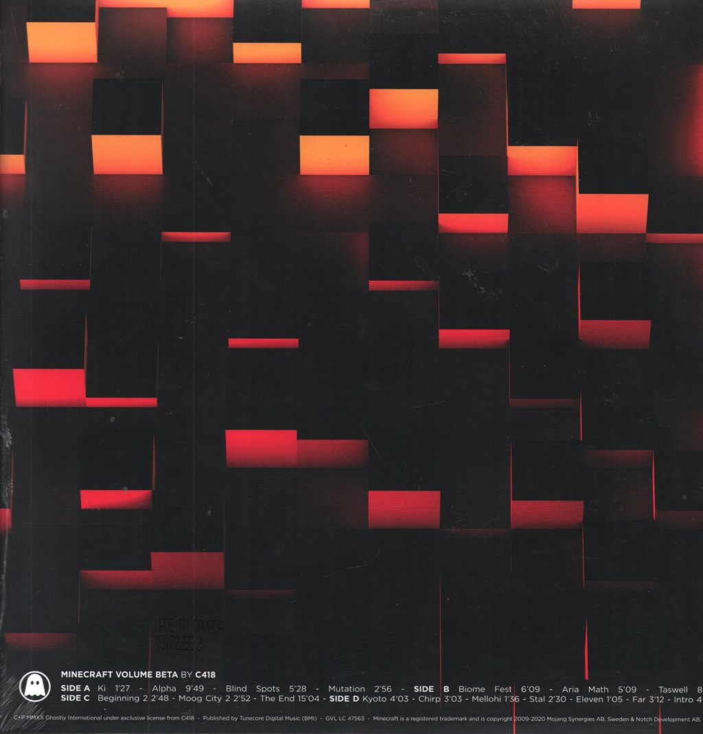 C418 - Minecraft: Volume Beta - Double Lp