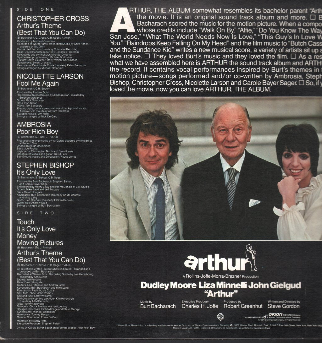 Various Artists - Arthur The Album - Lp