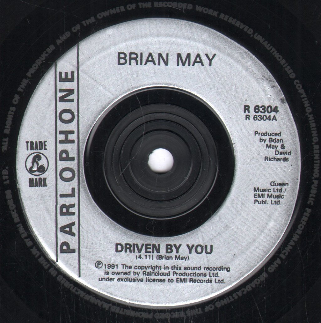 Brian May - Driven By You - 7 Inch