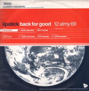 Lipstick (Dance) - Back For Good - 12 Inch