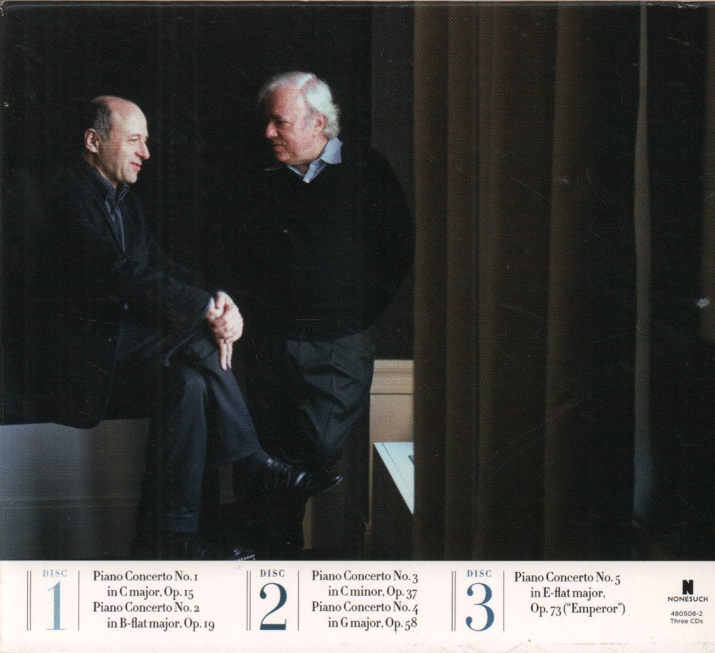 Ludwig Van Beethoven - Five Piano Concertos - Triple Cd