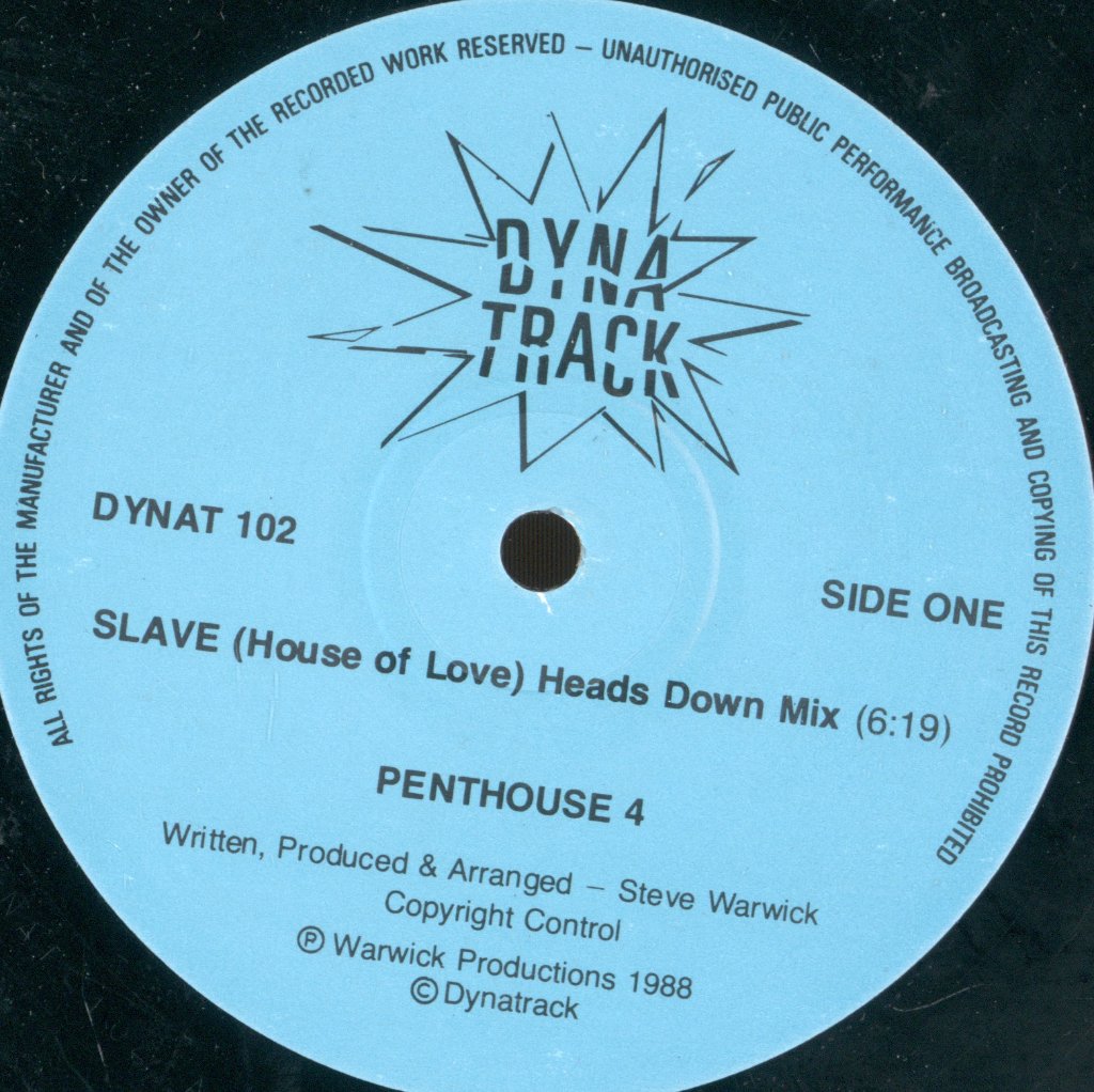 Penthouse 4 - Slave (House Of Love) - 12 Inch