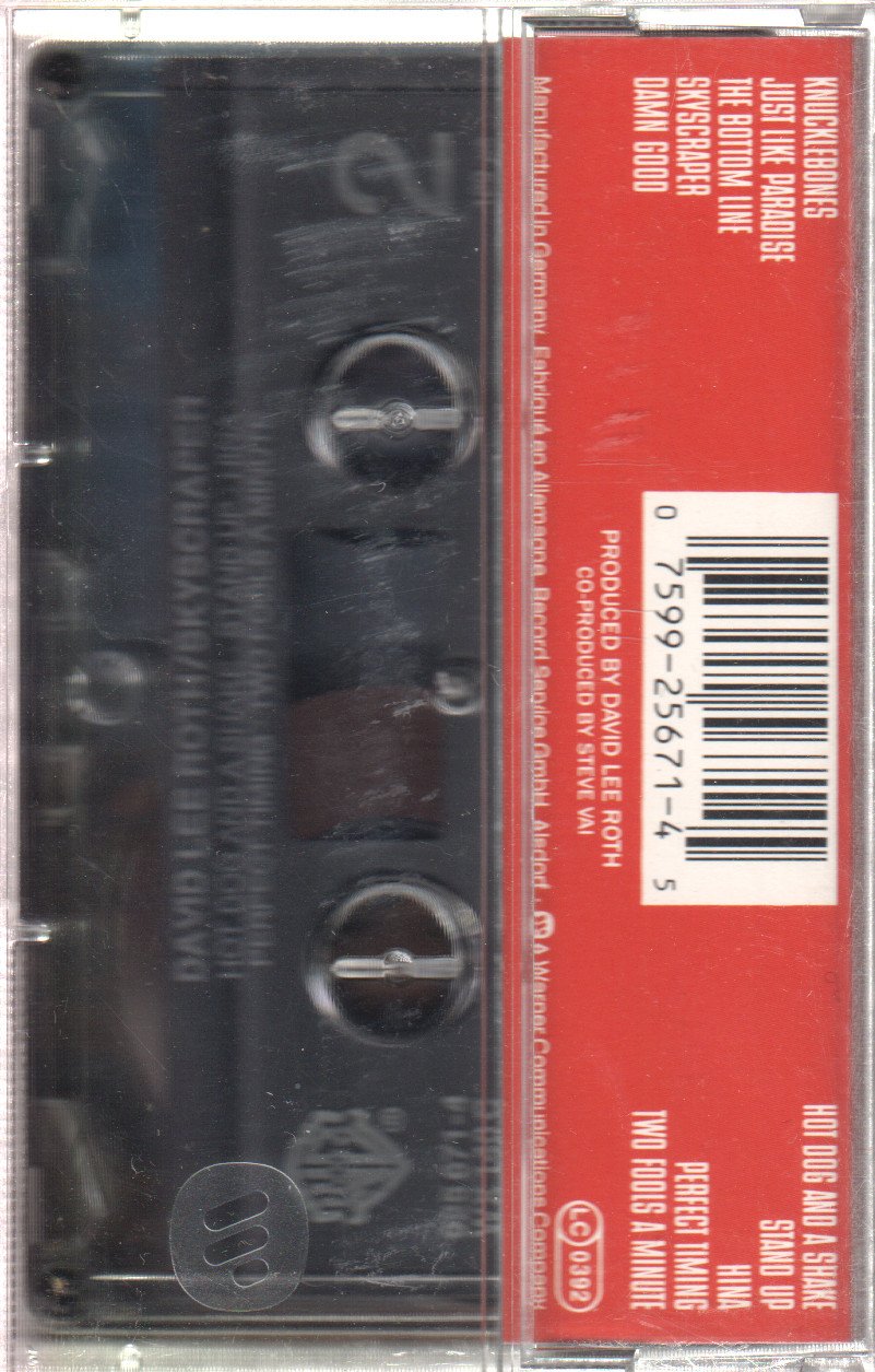 David Lee Roth - Skyscraper - Cassette