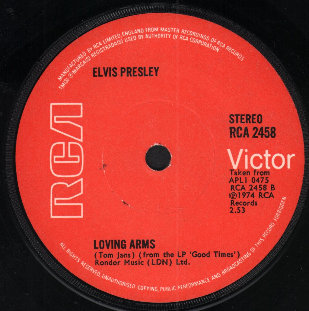 Elvis Presley - My Boy - 7 Inch