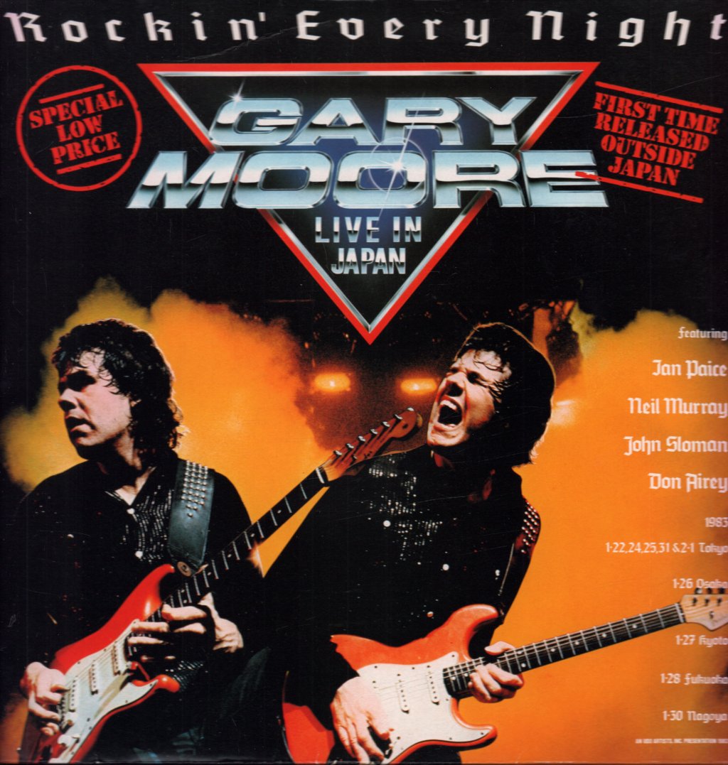 Gary Moore - Rockin' Every Night - Lp