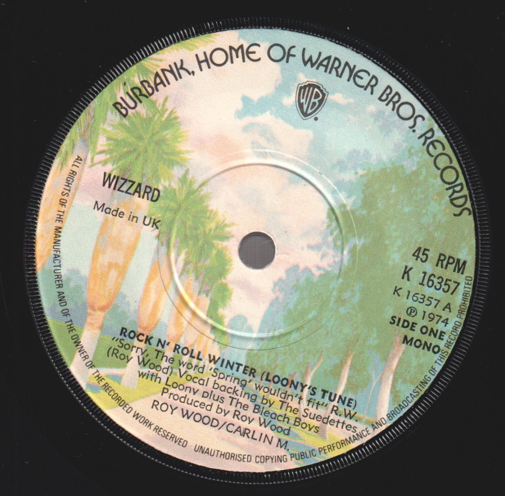 Wizzard (Roy Wood) - Rock N Roll Winter - 7 Inch
