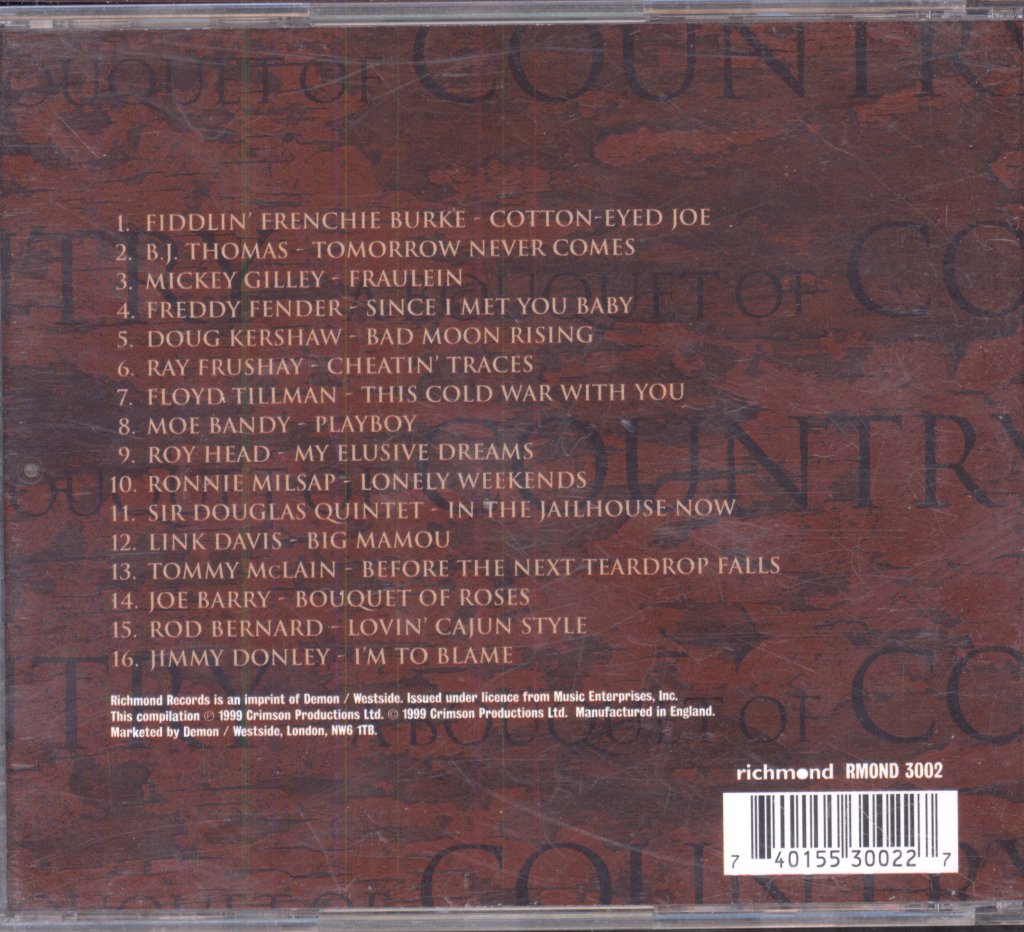 Various Artists - A Bouquet Of Country - Cd