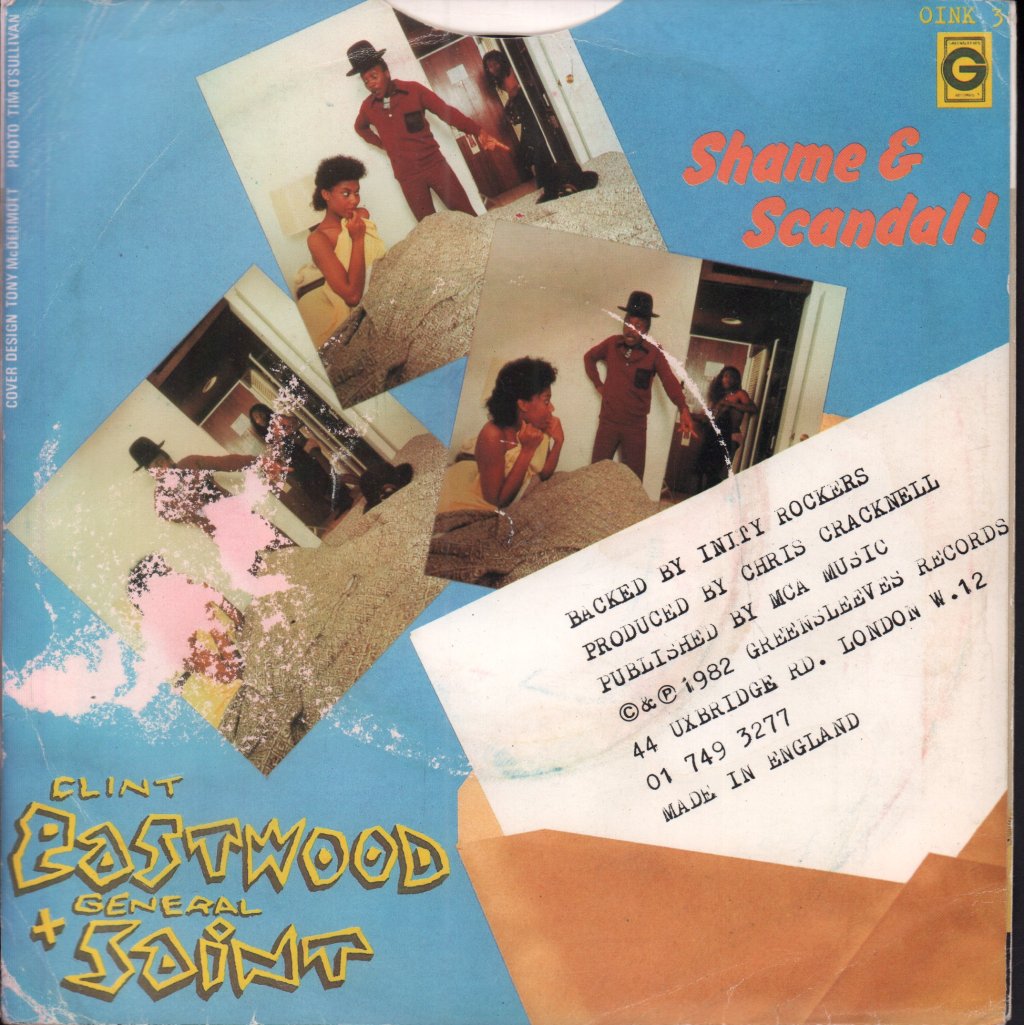 Clint Eastwood And General Saint - Shame And Scandal In The Family - 7 Inch