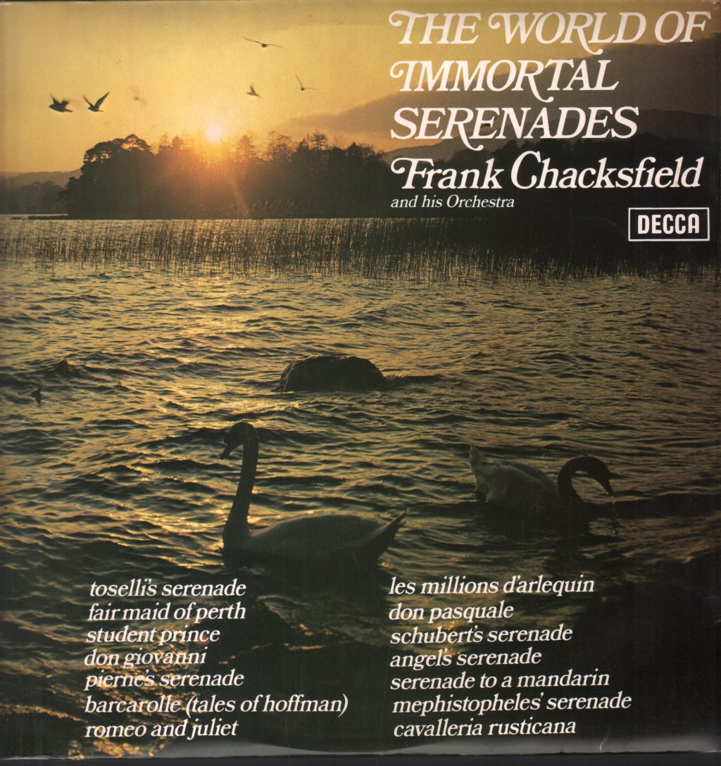 Frank Chacksfield And His Orchestra - World Of Immortal Serenades - Lp