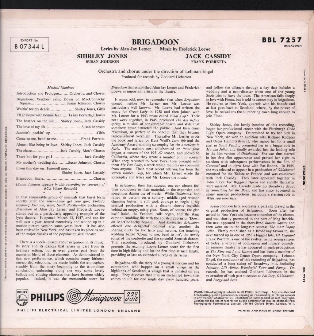 Brigadoon - Brigadoon - Lp