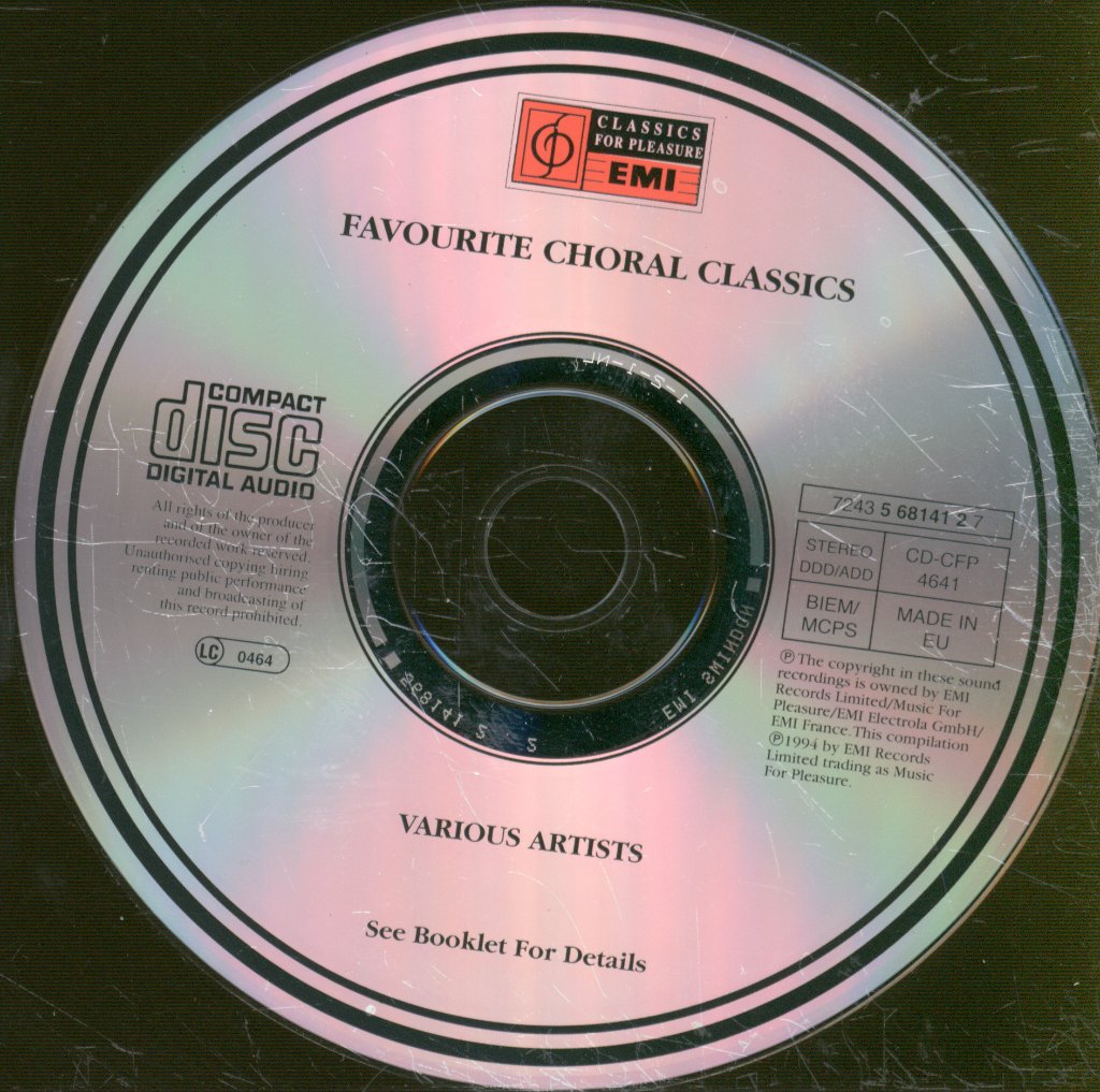 Various Artists - Favourite Choral (19 Best Loved Choral Classics) - Cd