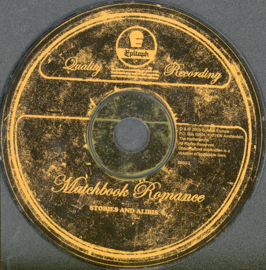 Matchbook Romance - Stories And Alibis - Cd