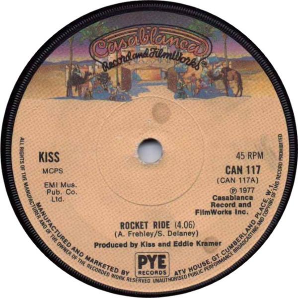 Kiss - Rocket Ride - 7 Inch