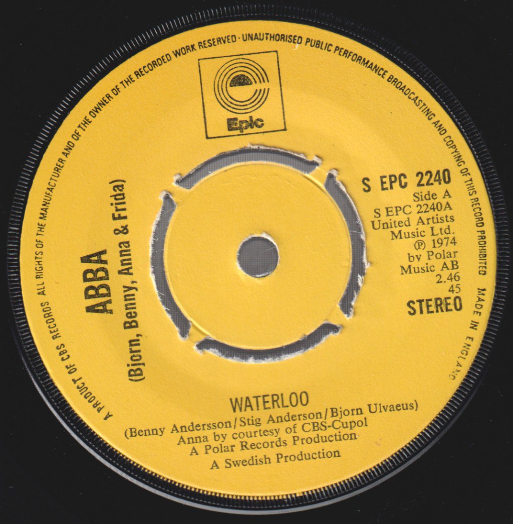 ABBA - Waterloo - 7 Inch