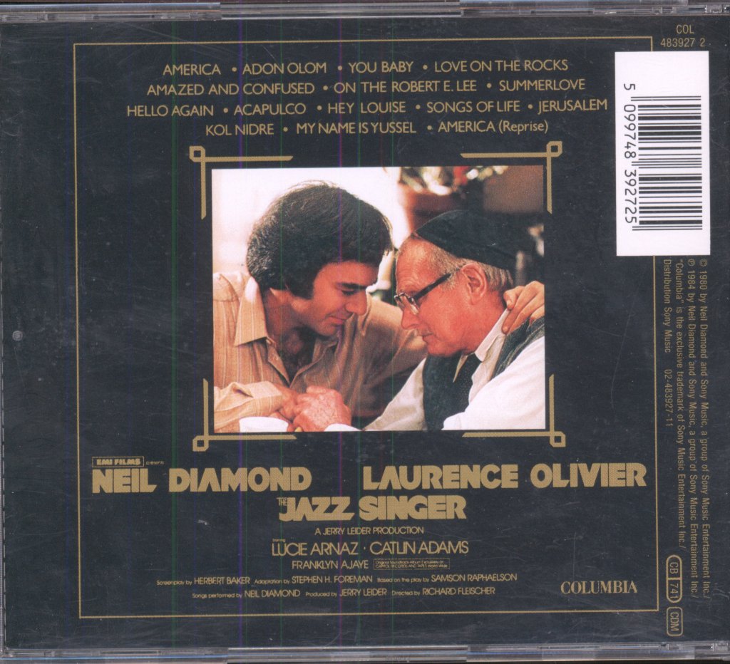 Neil Diamond - Jazz Singer - Cd
