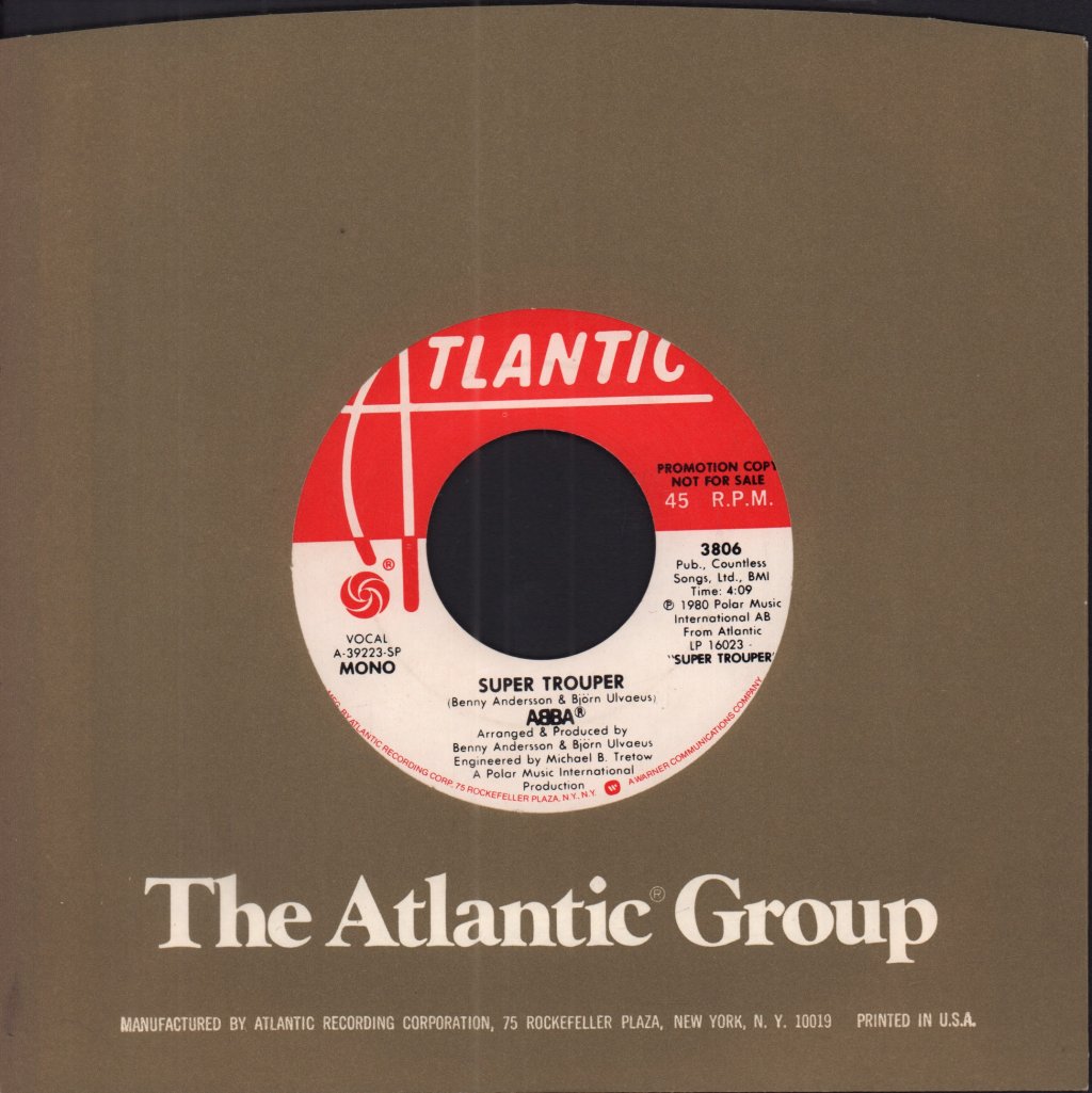 ABBA - Super Trouper - 7 Inch